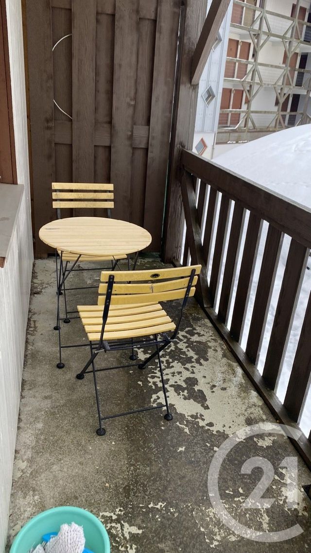 Appartement Studio à louer - 1 pièce - 22.38 m2 - LES ROUSSES - 39 - FRANCHE-COMTE - Century 21 Sanac Immobilier