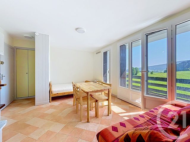 Appartement F1 à louer - 1 pièce - 25.53 m2 - LES ROUSSES - 39 - FRANCHE-COMTE - Century 21 Sanac Immobilier